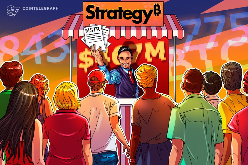 Strategy Raises 7M Through MSTR Share Sales