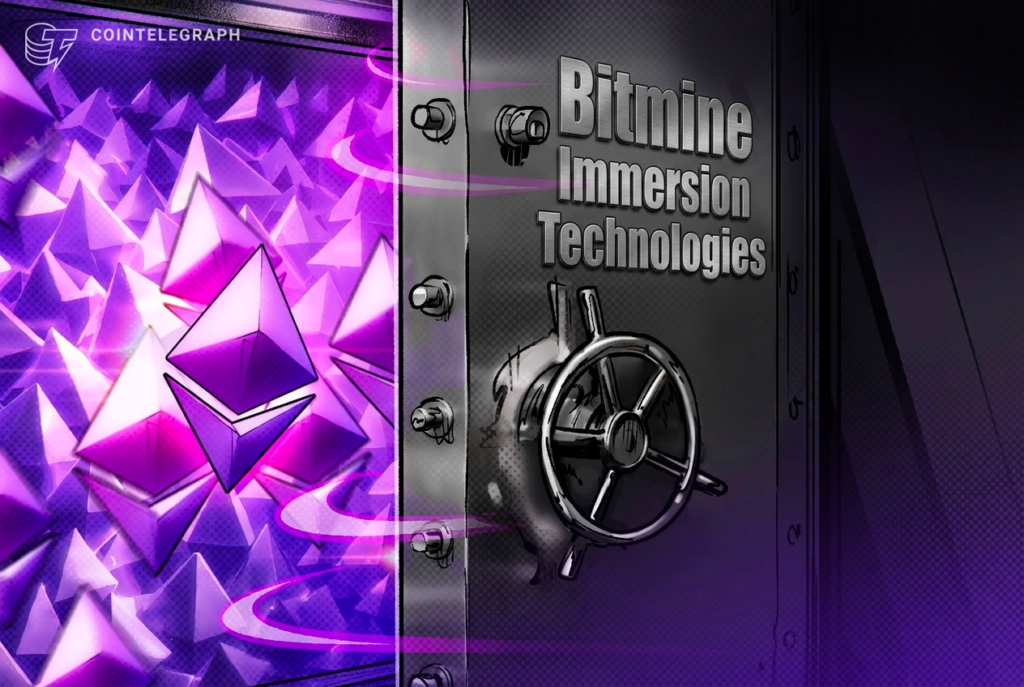 Bitmine adds .6M in ETH, repurchases 4.5M shares Bitmine adds .6M in ETH, repurchases 4.5M shares