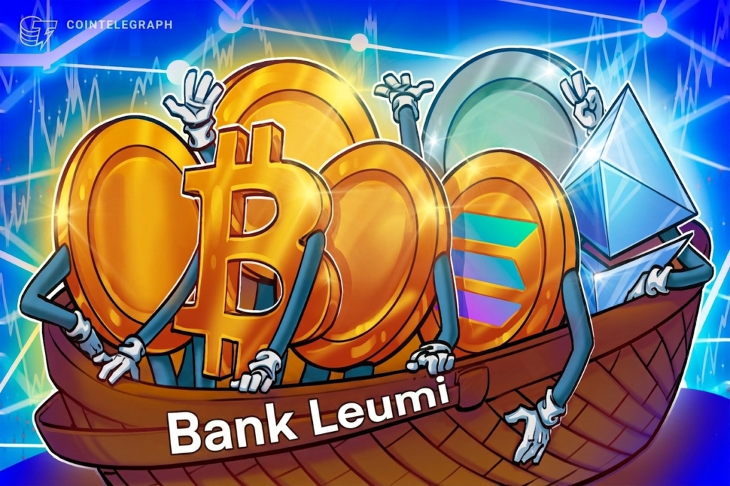 Bank Leumi to Offer BTC, ETH and SOL Trading with Galaxy Bank Leumi to Offer BTC, ETH and SOL Trading with Galaxy