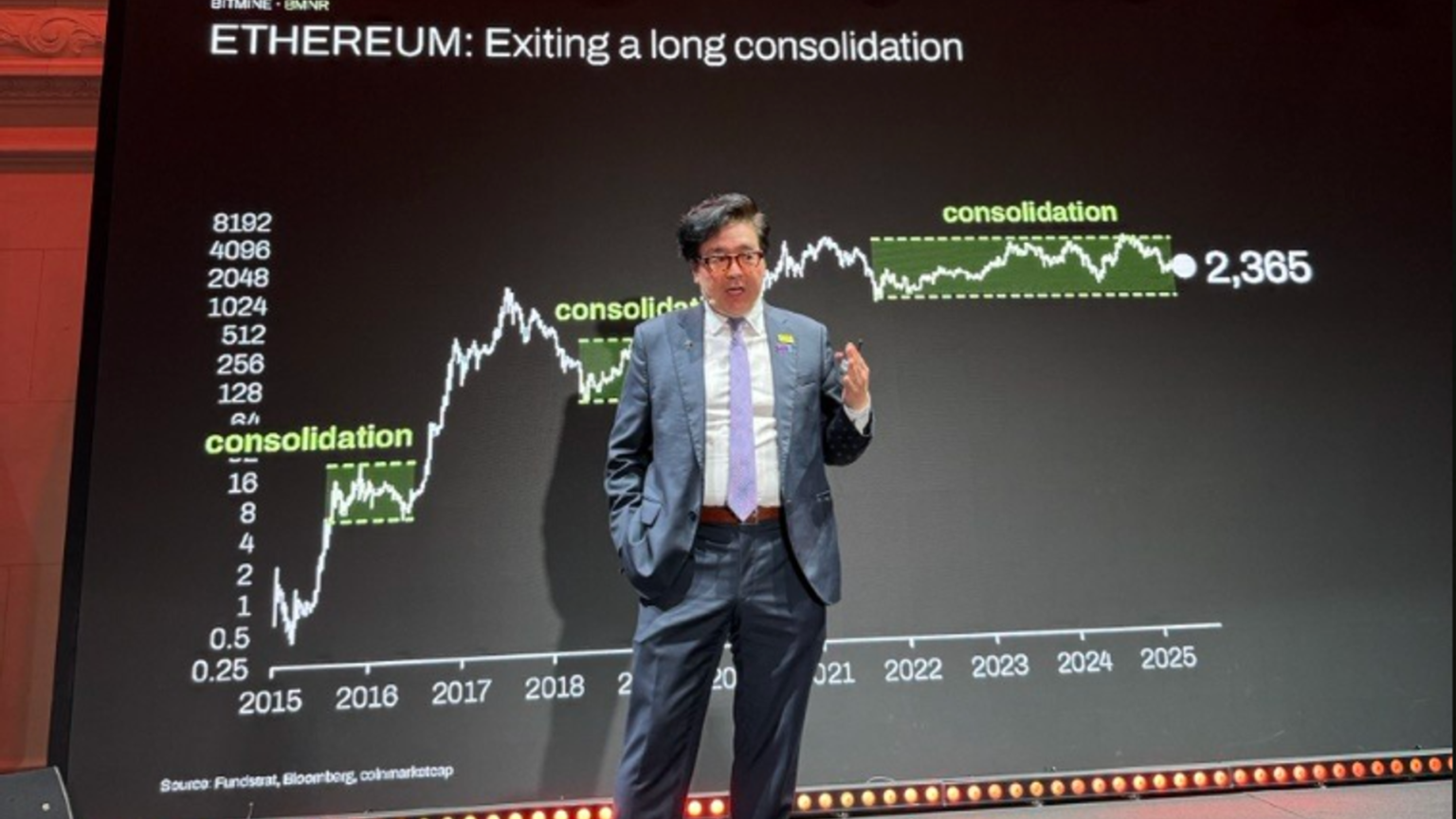 Tom Lee’s Bitmine now owns 4.8% of Ethereum supply after latest ETH purchase