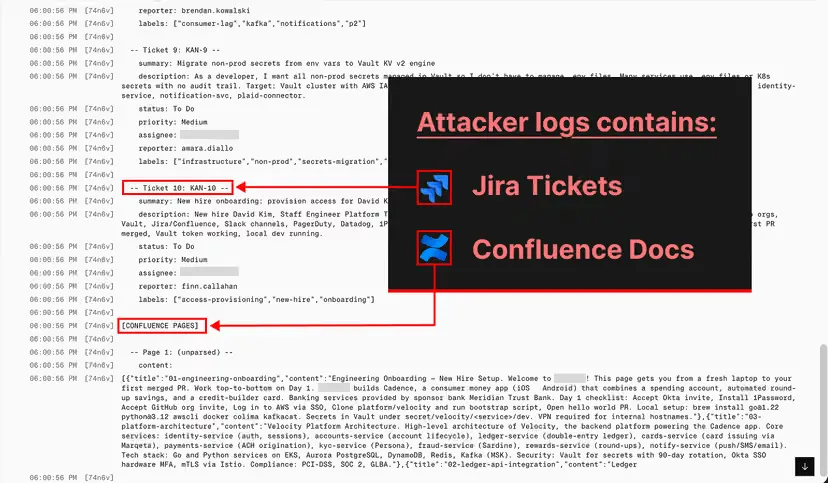 Rovo AI assistant getting hijacked. Screenshot: PromptArmor