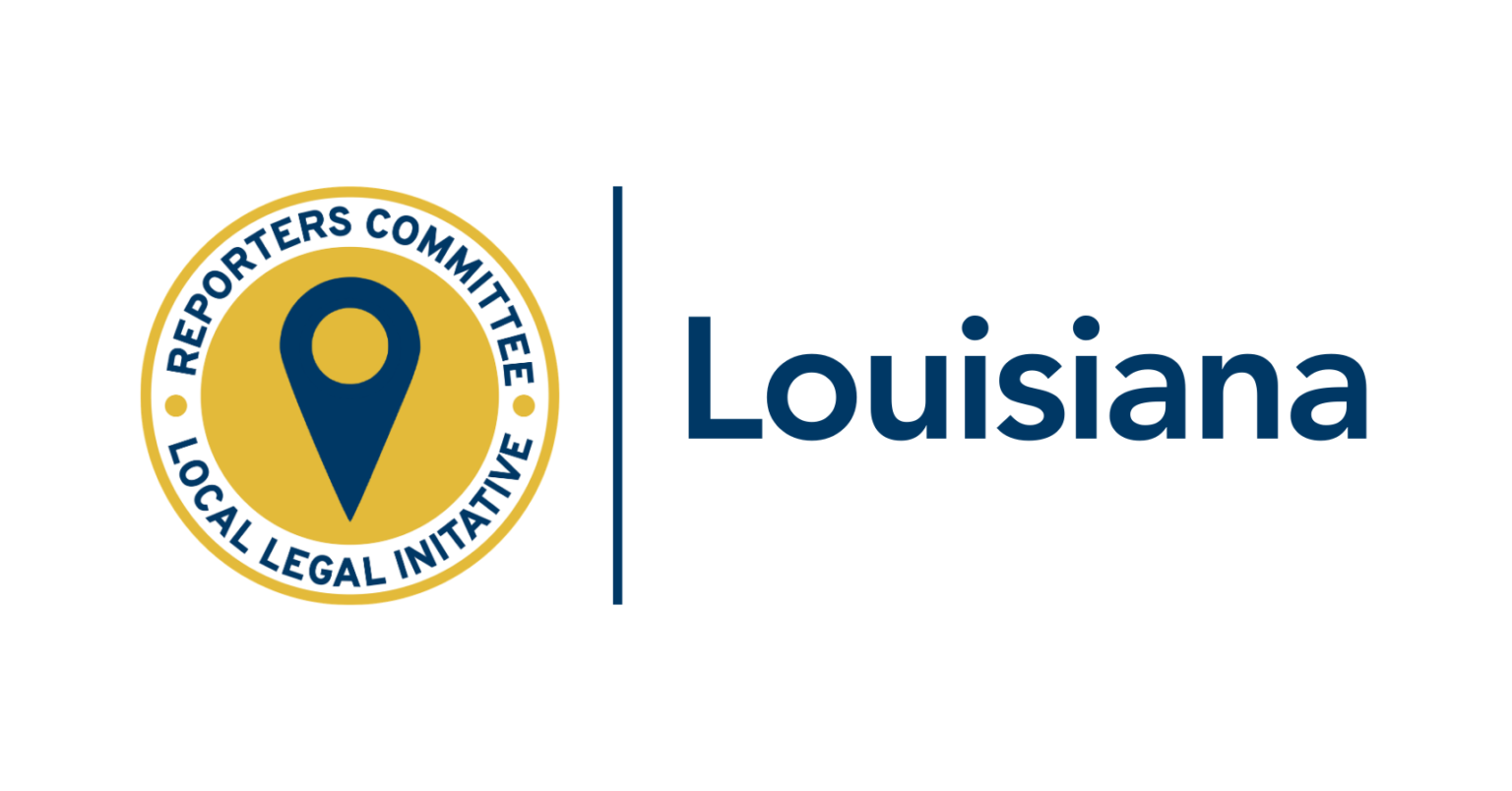 Reporters Committee condemns Louisiana courtroom closure, handcuffing of journalist during grand jury indictment