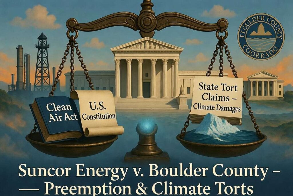 Amicus Brief in Suncor Energy v. County Commissioners of Boulder County