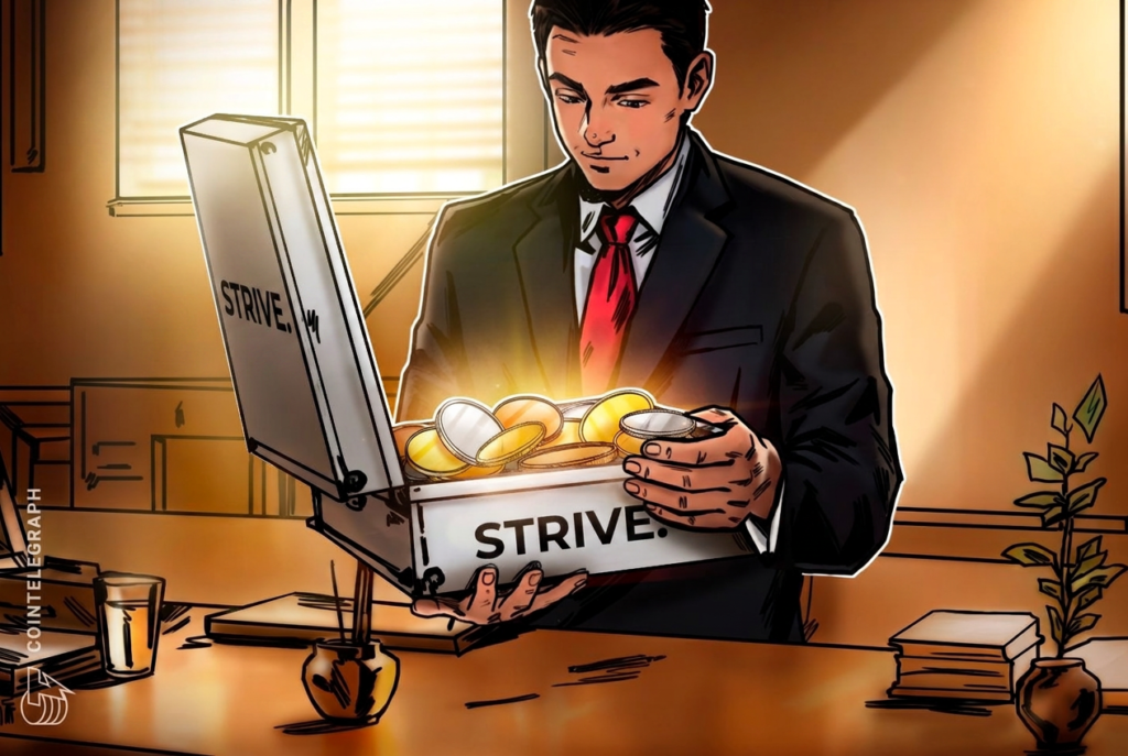 Strive Expands Bitcoin Treasury with 1,110 BTC Purchase Strive Expands Bitcoin Treasury with 1,110 BTC Purchase