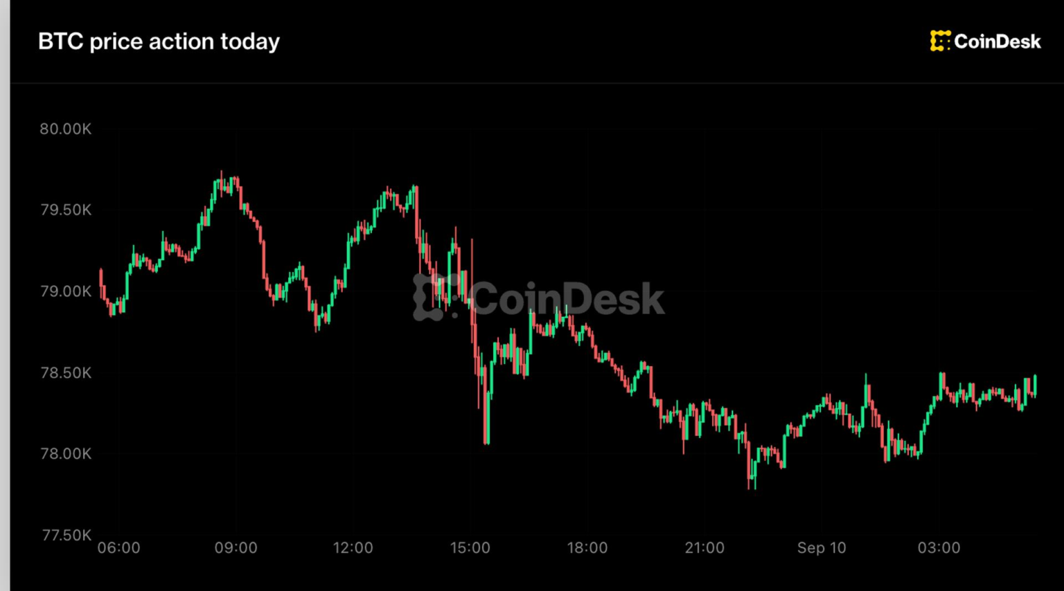Dogecoin sinks 5% to lead majors losses, with bitcoin holding ,000 level