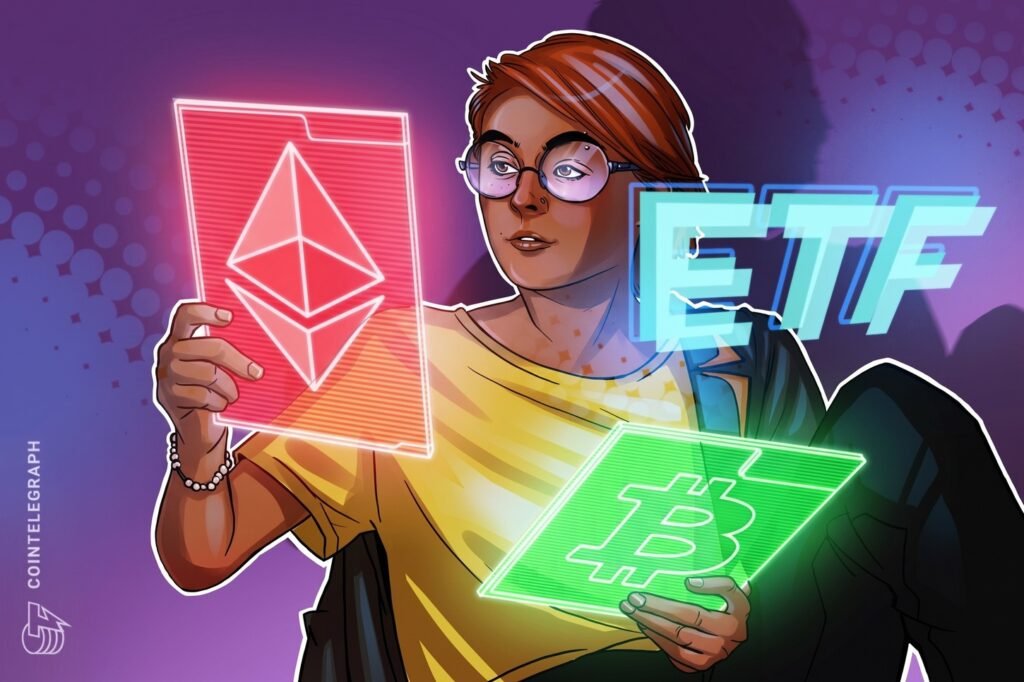 Bitcoin ETFs Extend .1B Streak as Ether ETF Inflows Reverse
