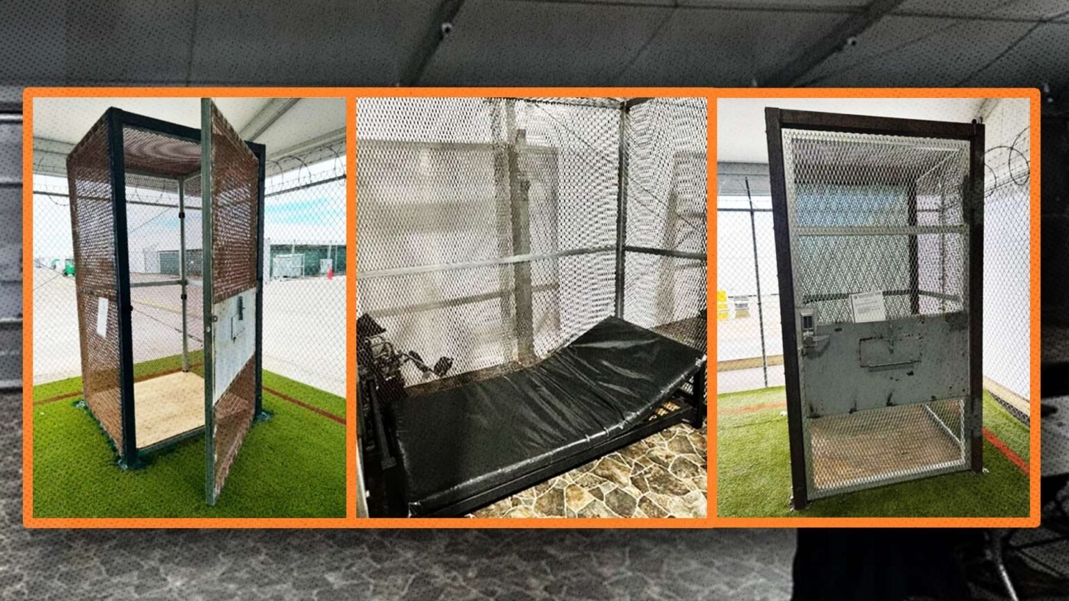 ‘Alligator Alcatraz’ Held Detainees in Small Metal Cages, Inspector General Report Finds ‘Alligator Alcatraz’ Held Detainees in Small Metal Cages, Inspector General Report Finds