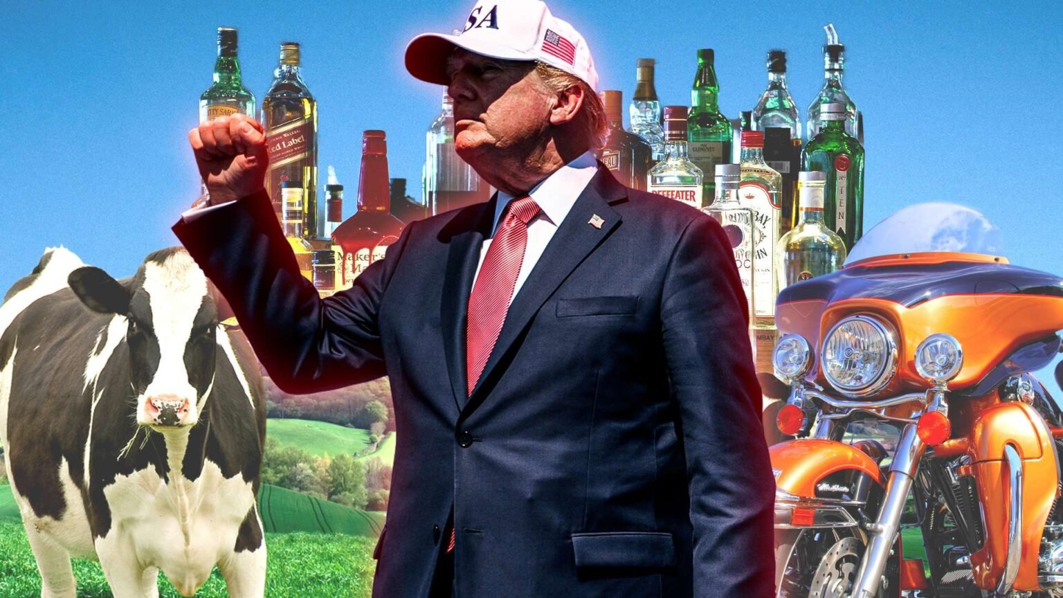 Trump Bans Canadian Beer, Wine, Motorcycles, and More
