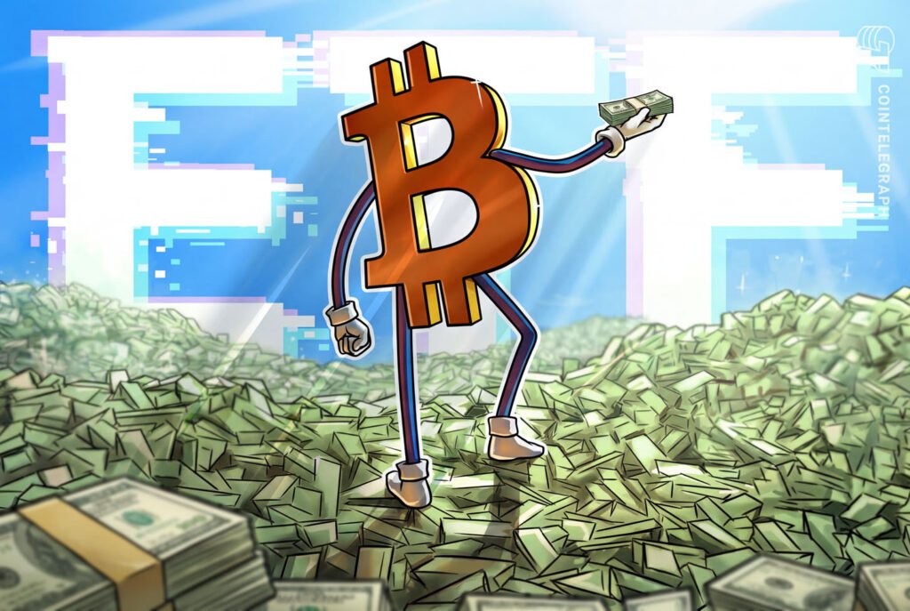 Bitcoin ETFs Post .52B August Inflows as BTC Jumps 25%