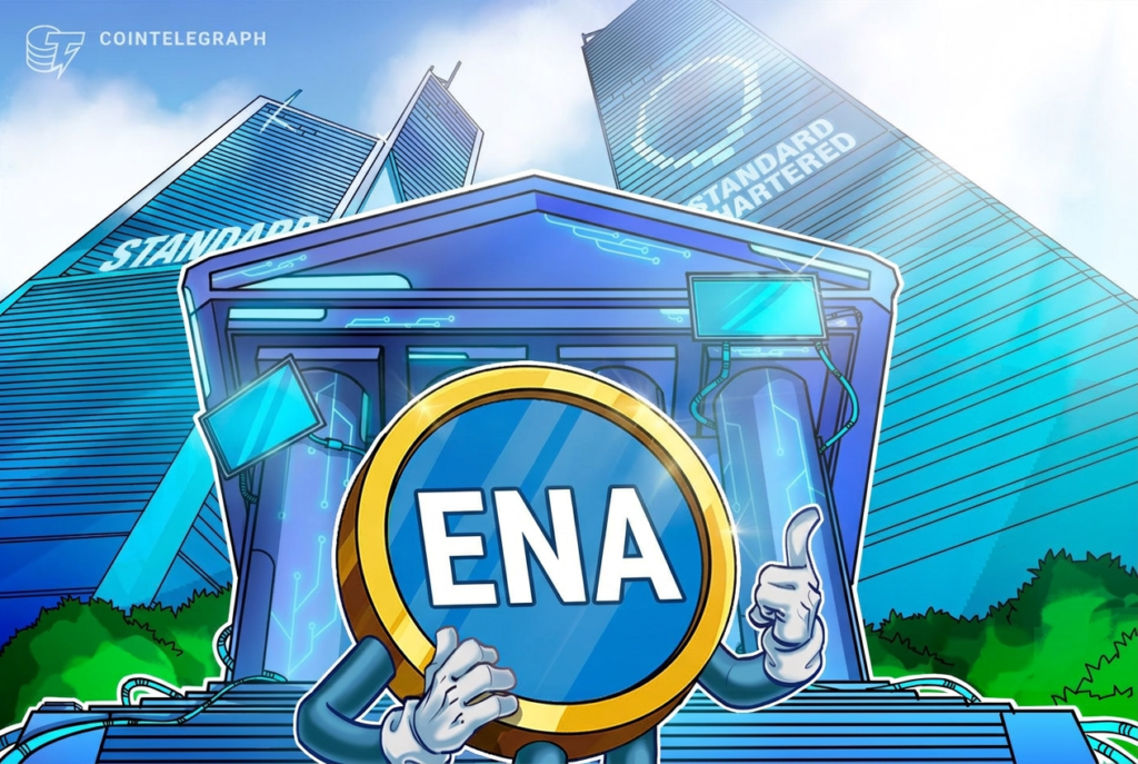 Standard Chartered Sees ENA at , USDe at B by 2028