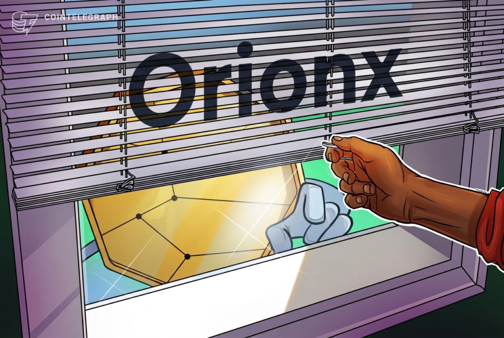 Tether-Backed Orionx Shuts Down After M Custody Gap