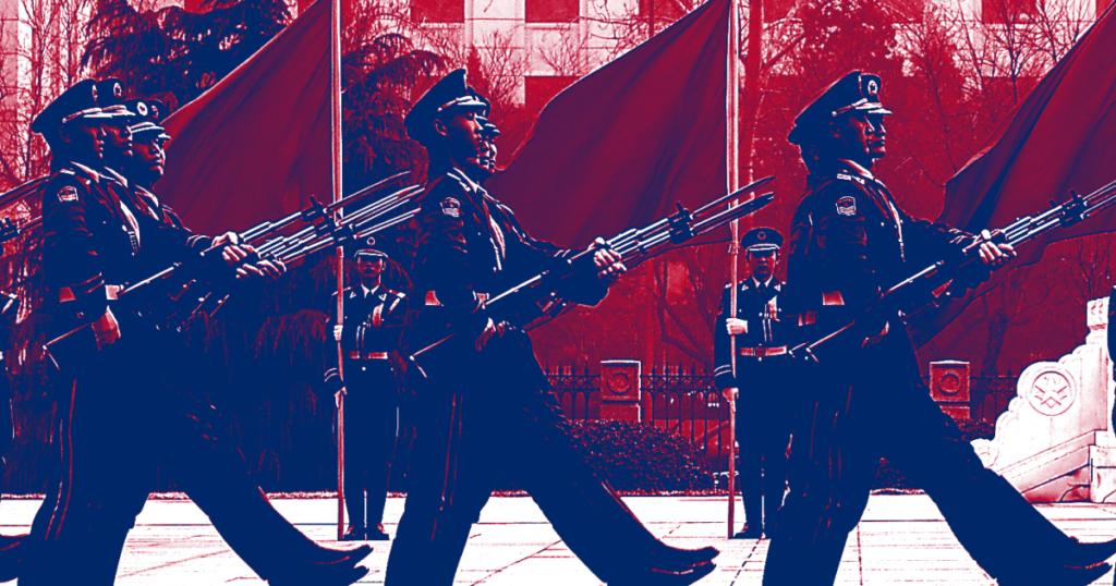 Why is the Chinese government dictating who speaks at a religious event in Texas?
