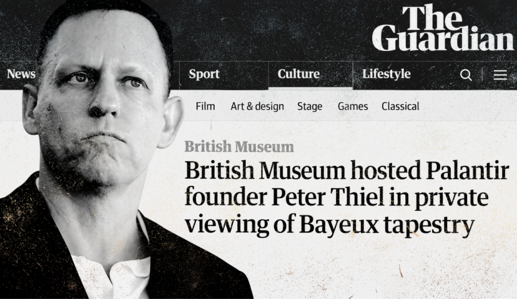 Peter Thiel, the Bayeux Tapestry, and Bad Criticism Peter Thiel, the Bayeux Tapestry, and Bad Criticism