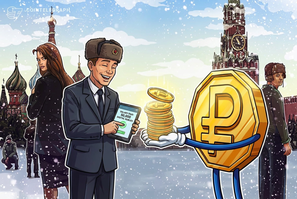 Russia pays wages in digital rubles first time