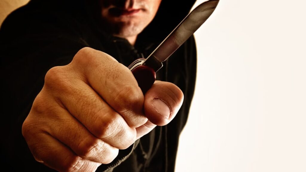 UK trader claims being held at knifepoint in almost 0,000 ‘wrench attack’