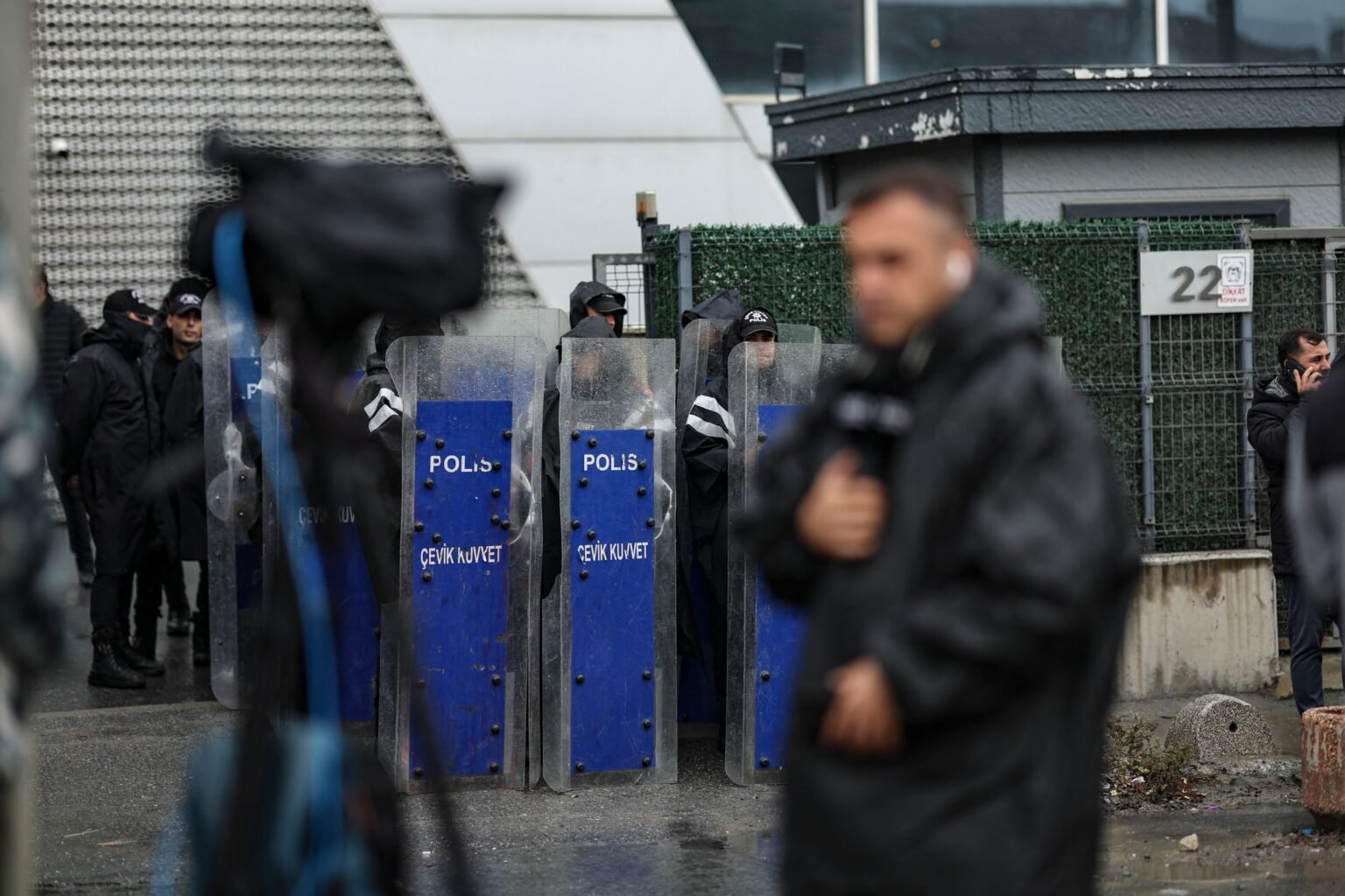 Turkish authorities seize control of popular pro-opposition Halk TV after police raid headquarters, stop live broadcasts