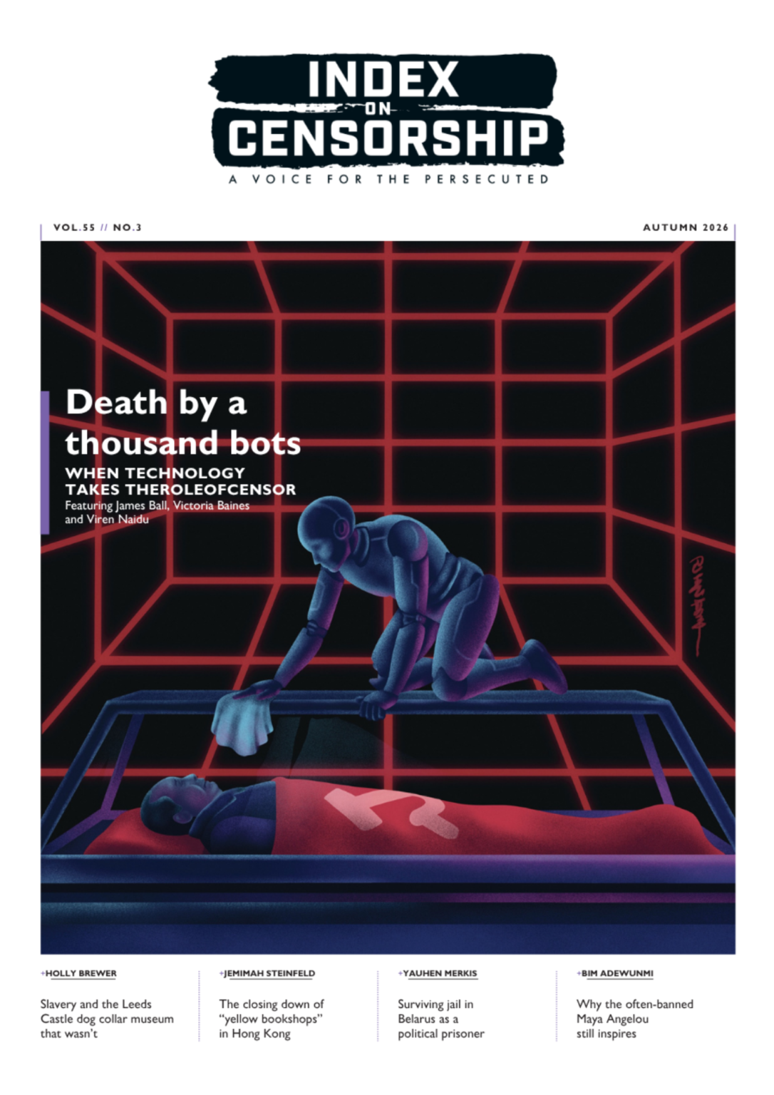 Death by a thousands bots: when technology takes the role of censor