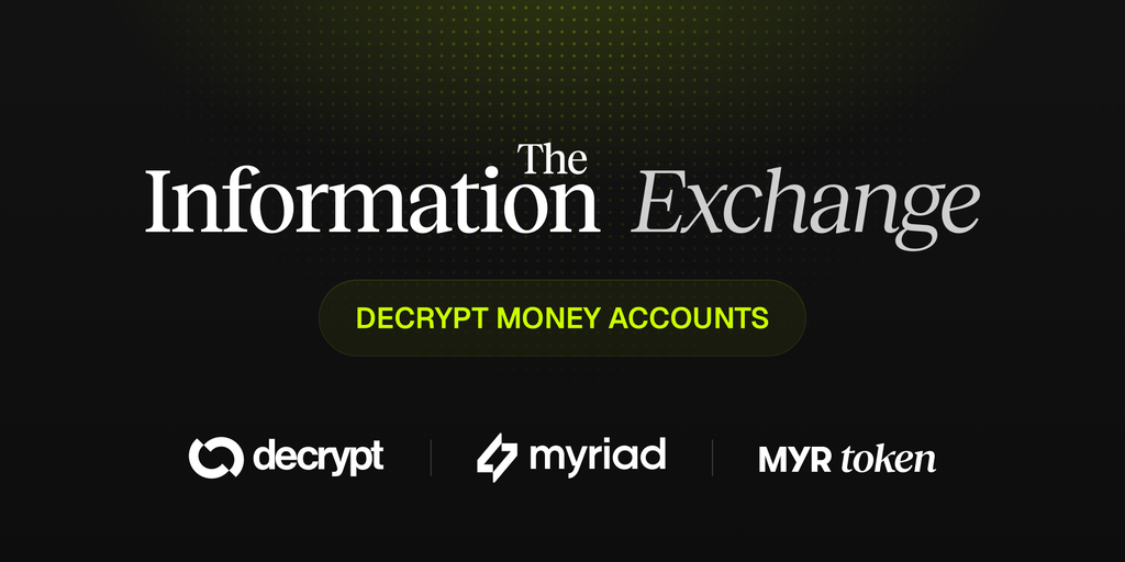 Decrypt Money Accounts on Solana to Power The Information Exchange Decrypt Money Accounts on Solana to Power The Information Exchange